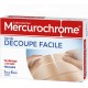 Mercurochrome Pansement bande découpe facile boîte 10