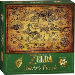 Usaopoly Puzzle Legend of Zelda Puzzle Hyrule Map