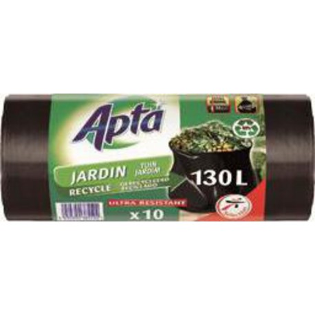 Apta Sac poubelle jardin 130L x10 sacs