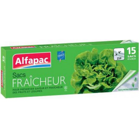 ALFAPAC SACS FRAICHEURX15