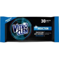 Vitroclen Lingettes pour plaques à induction x30