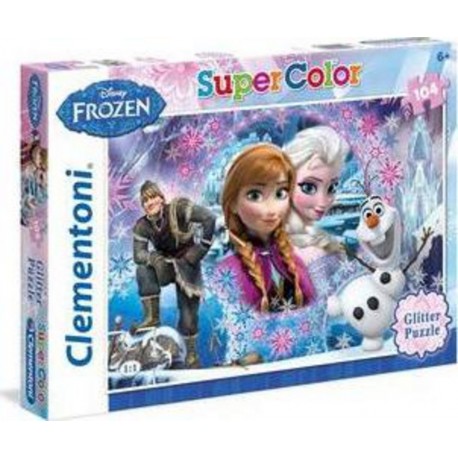 Clementoni Puzzle La Reine des Neiges - à paillettes