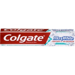 Colgate Dentifrice Max White Cristaux et Blancheur 75ml (lot de 6)