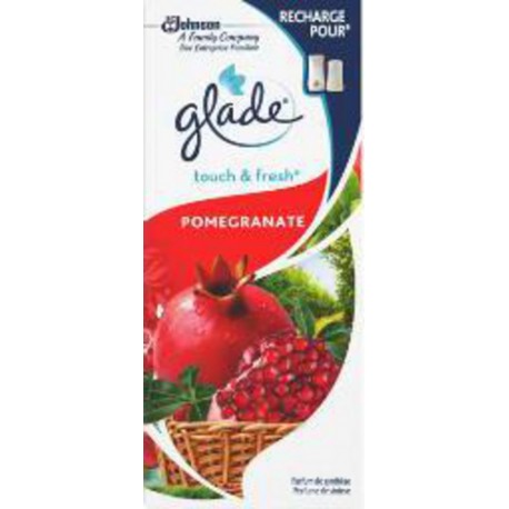 Glade Recharge Touch Fresh senteur grenade cranberries la recharge de 10ml