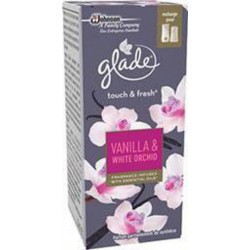 Glade Recharge pour désodorisant Vanilla White Orchid la recharge de 10ml