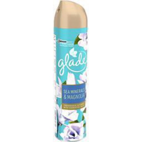 Glade Désodorisant Minéraux Marins et Magnolia aérosol 300ml