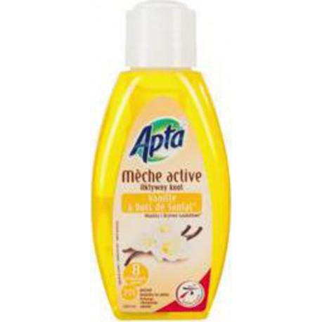 Apta Désodorisant mèche active 2 en 1 vanille et bois de santal le flacon de 375ml