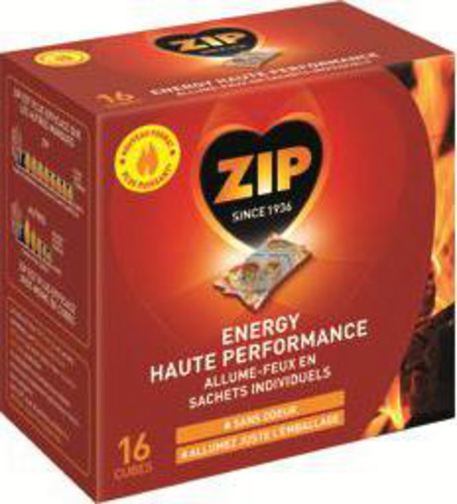 Zip Cubes allume-feu rapide u0026 puissant sans odeur x16 