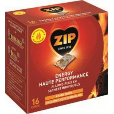 ZIP CUBES FEU SACHETS X28