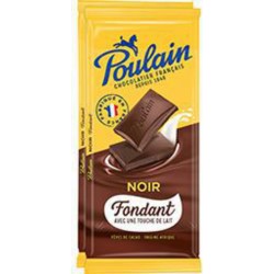 POULAIN NOIR FONDANT 2X95G