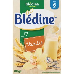 Blédina Blédine Vanille (dès 6 mois) la boîte de 400g (lot de 6)
