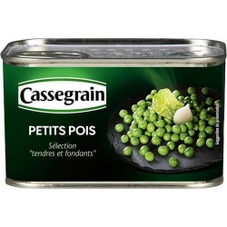 Cassegrain Petits pois 280g (lot de 10)