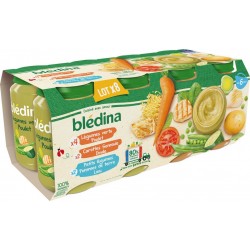 Bledina Petits pots bébé assortiment dès 6 mois x8 (lot de 6)