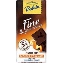 POULAIN F&G NOIR ORANGE 100G