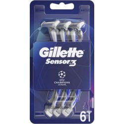 Iii X6 Gillette Rasoirs jetable Sensor