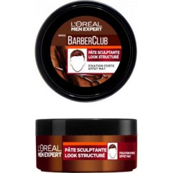 L Oreal Fixation capillaire forte effet mat barber club L'OREAL pot 75ml