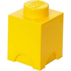 LEGO Storage Brick Boîte de Rangement jaune x1