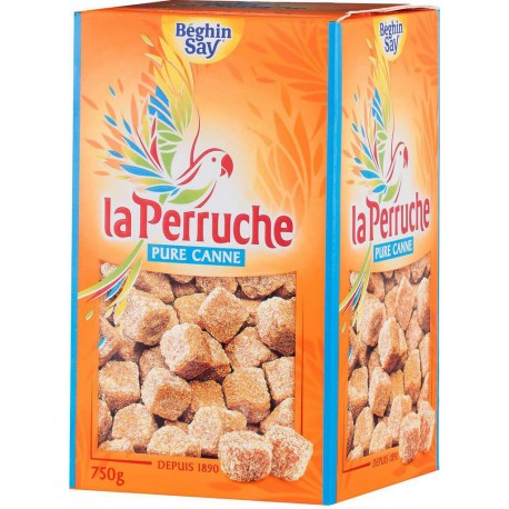 Béghin Say Sucre La Perruche Pure Canne 750g (lot de 6)