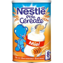 Nestlé P’tit Céréale Miel (+8 mois) Format 400g (lot de 6)