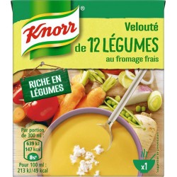 Knorr Velouté 12 Légumes au Fromage Frais 30cl (lot de 6)