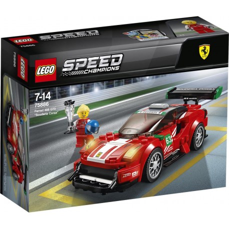 LEGO 75886 Speed Champions - Scuderia Corsa Ferrari 488 GT3