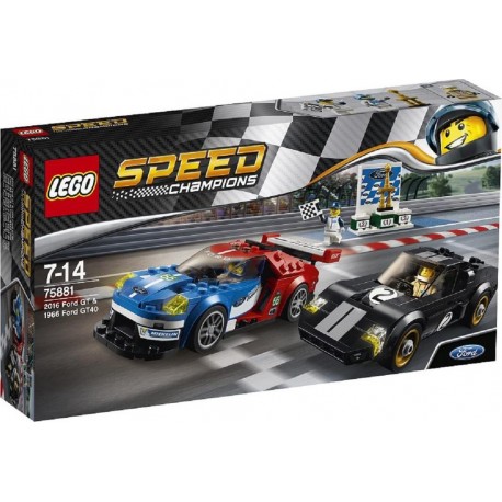 LEGO 75881 Speed Champions - Ford GT 2016 & Ford GT40 1966