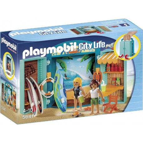 PLAYMOBIL 5641 City Life - Coffre Boutique De Surf