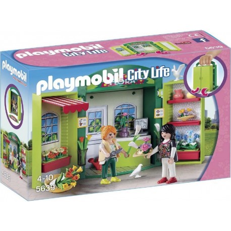 PLAYMOBIL 5639 City Life - Coffre Fleuriste