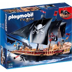 PLAYMOBIL 6678 Pirates - Bateau Pirates Des Ténèbres