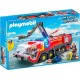 PLAYMOBIL 5337 City Action - Pompiers Avec Véhicule Aéroportuaire