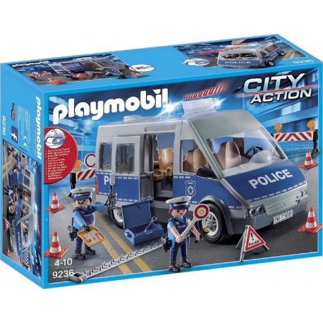 PLAYMOBIL 9236 City Action - Fourgon Policiers