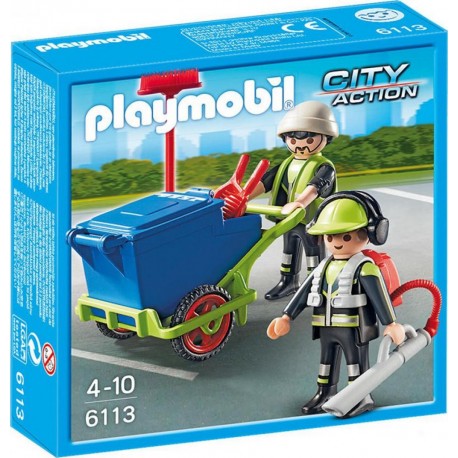 PLAYMOBIL 6113 City Action - Equipe D'Entretien De Voirie