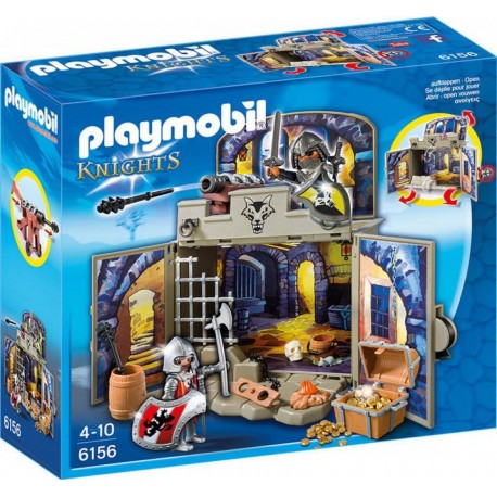 PLAYMOBIL 6156 - Coffre Pièce Du Trésor Des Chevaliers