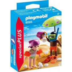 PLAYMOBIL 9085 Special Plus - Enfants Et Châteaux De Sable