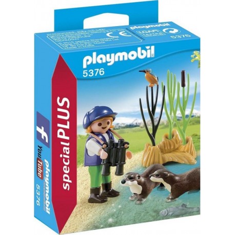 PLAYMOBIL 5376 Special Plus - Enfant Avec Loutres