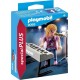 PLAYMOBIL 9095 Special Plus - Chanteuse Avec Synthé