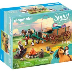 PLAYMOBIL 9477 Spirit - Jim Et Charrette