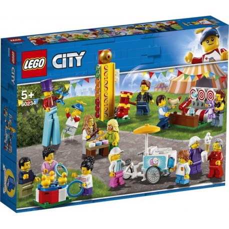 LEGO 60234 City - Ensemble de Figurines - La fête Foraine