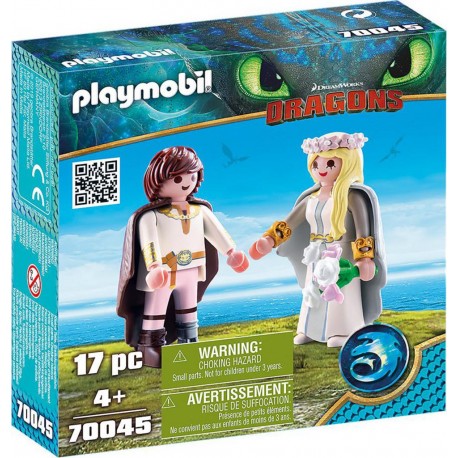 PLAYMOBIL 70045 Dragons - Astrid et Harold