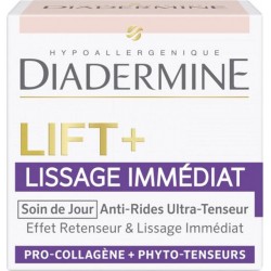 DIADERMINE Lift + Lissage Immédiat Soin de Jour Anti-Rides Ultra-Tenseur 50ml (lot de 2)