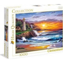 Clementoni Puzzle Le Phare au coucher de soleil