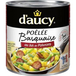 D'aucy Poelée Basquaise au Jus de Poivrons 290g