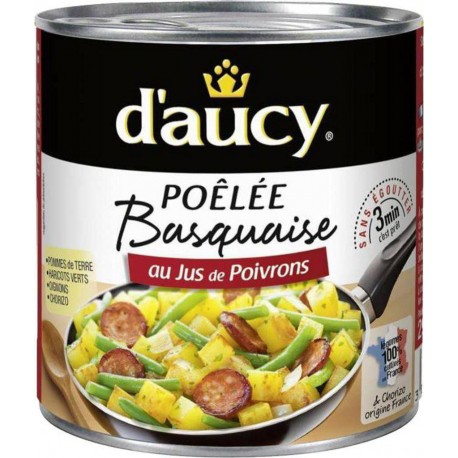 D'aucy Poelée Basquaise au Jus de Poivrons 290g