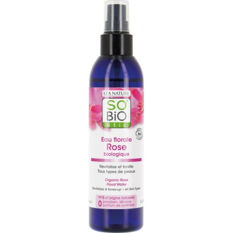 So'Bio Eau florale Rose pour tous types de peaux LEA NATURE 200ml