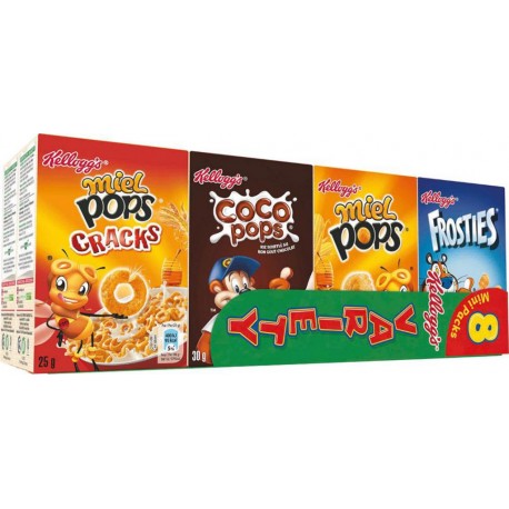 Kellogg's Kellogg’s Variety 8 Mini Packs 215g (lot de 3 soit 24 mini paquets)