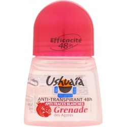 Ushuaïa Anti-Transpirant 48h Grenade des Açores Roll-on (lot de 4)