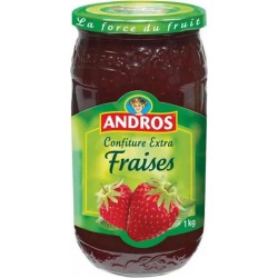 Andros confiture extra Fraises 1Kg