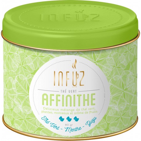 INFUZ Thé vert menthe Yuzu 80g