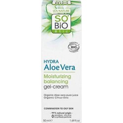 So'Bio Étic Crème Matifiante au Pur Jus d'Aloe Vera Bio Tube de 50ml