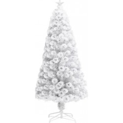 Féerie Christmas Sapin de Noël artificiel LED multicolore Blanc 150cm